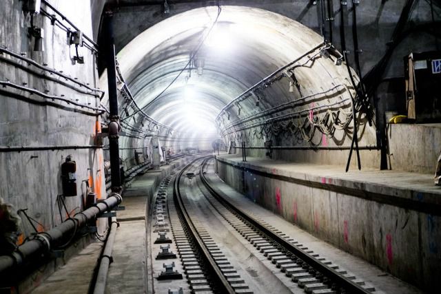 The Second Avenue Subway, in its natural, unfinished state